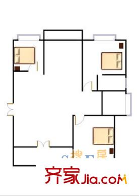 達城錦園 戶型圖