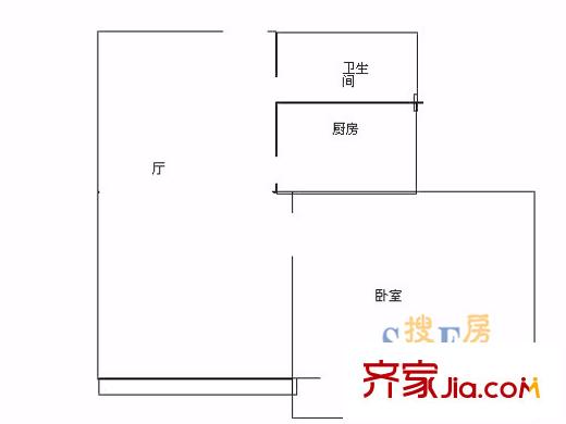 陽光三村2室1廳1衛(wèi)1廚