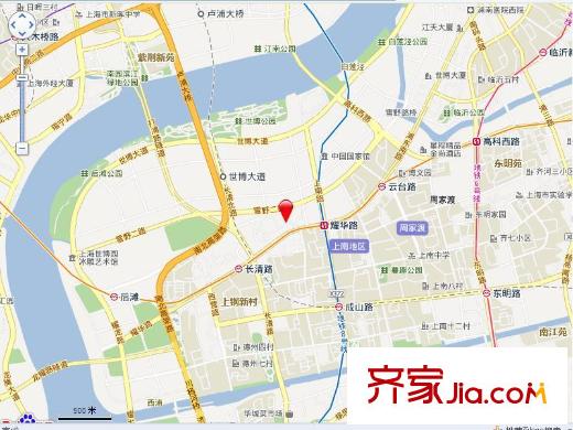 上南花城交通圖