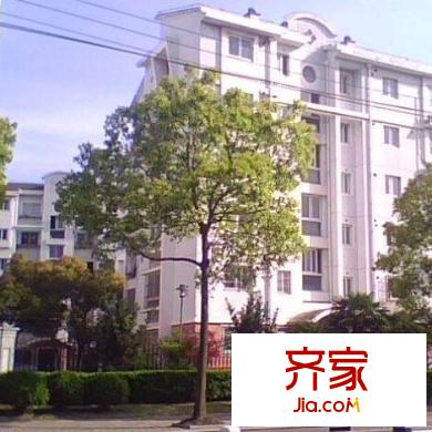 古桐路18弄小區(qū)外景圖上海  