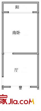 盛源花园户型图户型图 1室1厅1卫1厨
