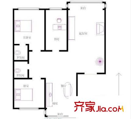 盛源公寓戶型圖