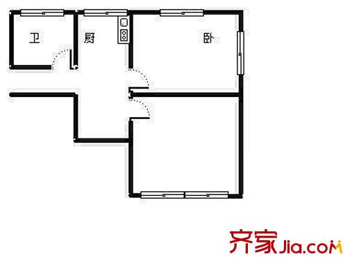 上海 杜家宅小区 户型图