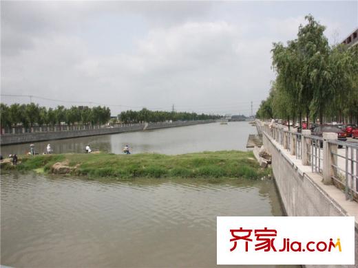陆家嘴红醍半岛周边-景观河道