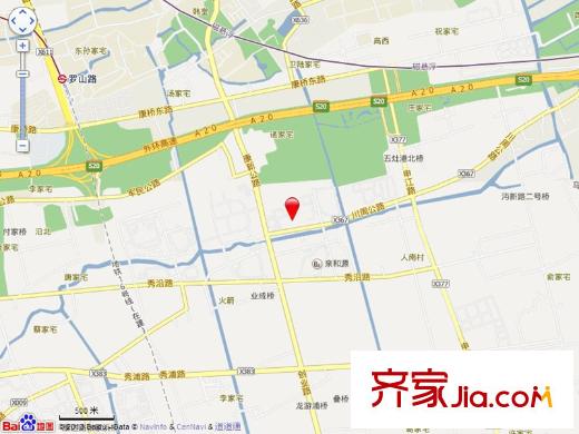 旭輝亞瑟郡交通圖