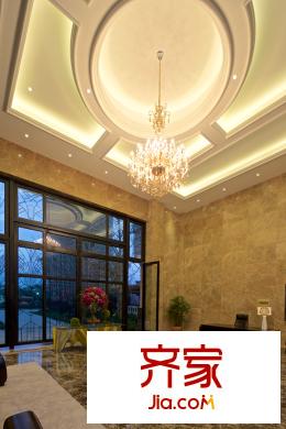 中邦大都會(huì)小區(qū)會(huì)所大堂