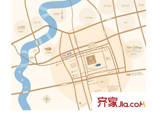仁和都市花園區(qū)位圖