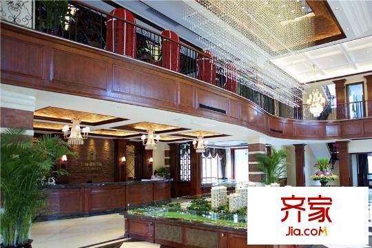 仁和都市花園售樓處里面