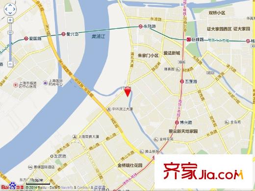 外外灘區(qū)位示意圖