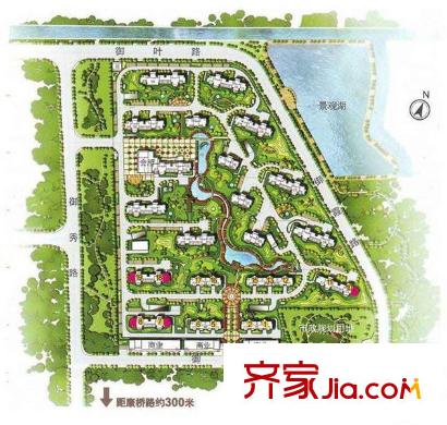 錦繡華都C/C6戶型位置 