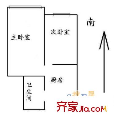  濰坊四村 戶型圖