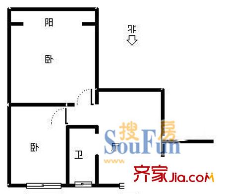  濰坊四村 戶型圖