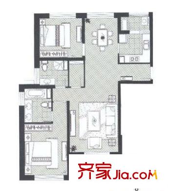 川沙桃園新村2室2廳1衛(wèi)1廚