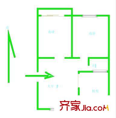 川沙桃園新村2室1廳1衛(wèi)1廚