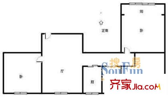 上海 濰坊七村 戶(hù)型圖
