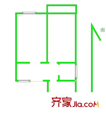 上海 濰坊七村 戶型圖