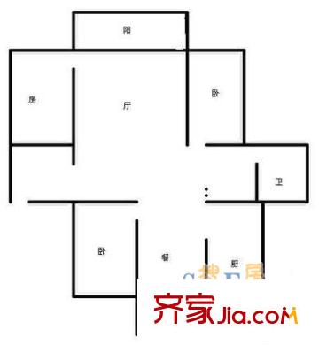 上海 虹桥怡景苑 户型图