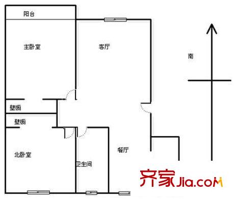 上海 虹康景博苑 户型图