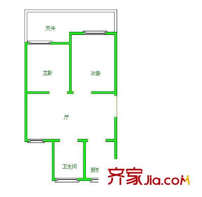 上海 淞虹公寓 户型图