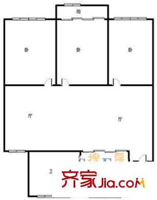 上海 香山新村西南街坊 戶型圖