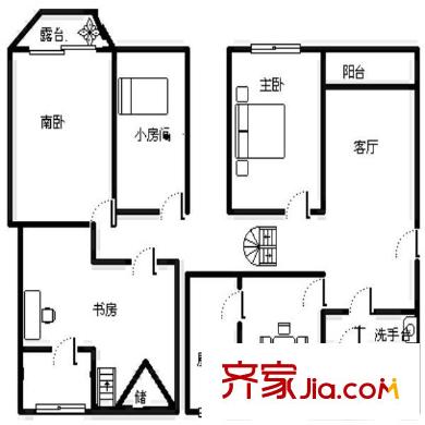锦灏佳园 0室 户型图