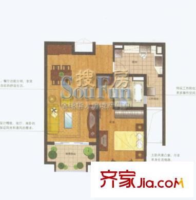 上海 黄浦华庭 户型图