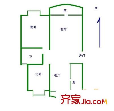 上海 巴黎时尚 户型图