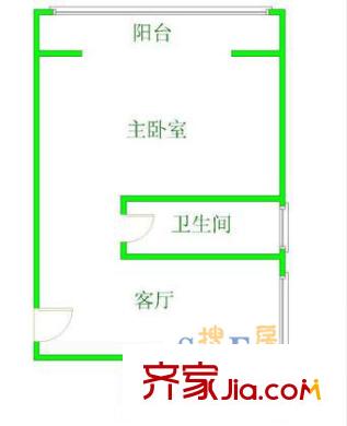 上海 羅山一村 戶型圖