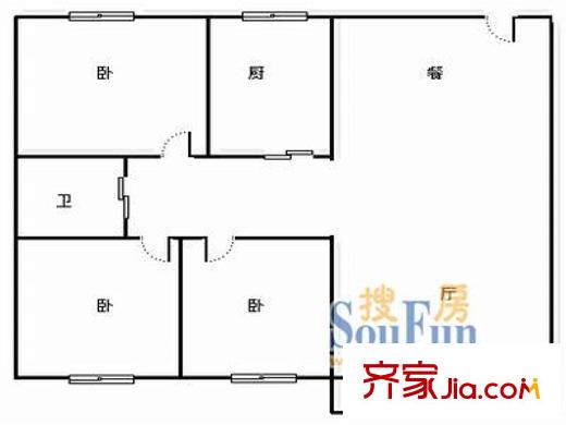 上海 萬邦都市花園 戶型圖
