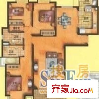 淮海花园 4室 户型图