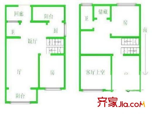 湯臣豪園 0室 戶型圖
