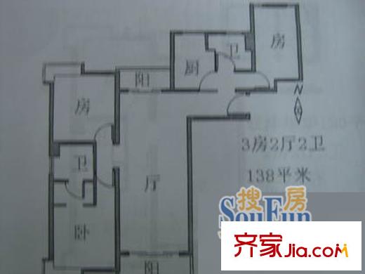上海 湯臣豪園公寓 戶型圖