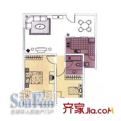 上海 綠茵苑 戶型圖