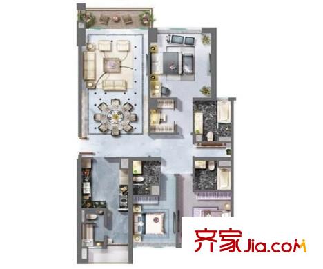 金色維也納 戶型圖