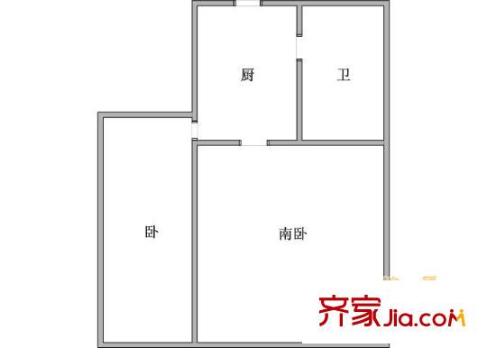 上海 高华小区 户型图