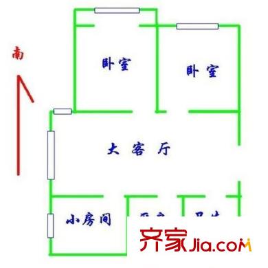德樂(lè)苑 0室 戶(hù)型圖