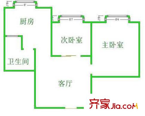 上海 爵士大廈 戶(hù)型圖
