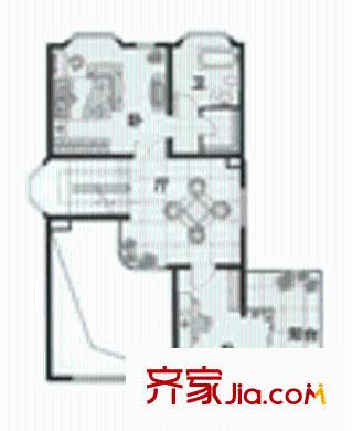 上海 虹桥城市花园(现房) 户型图