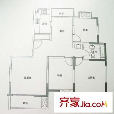 碧林湾 4室 户型图