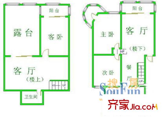 上海 華城秀庭 戶型圖
