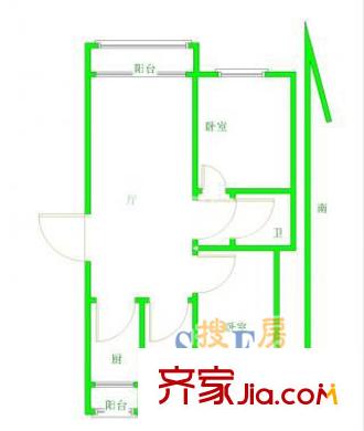 上海 由由新邸 戶型圖