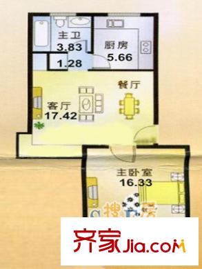 上海 同方錦城一期 戶型圖