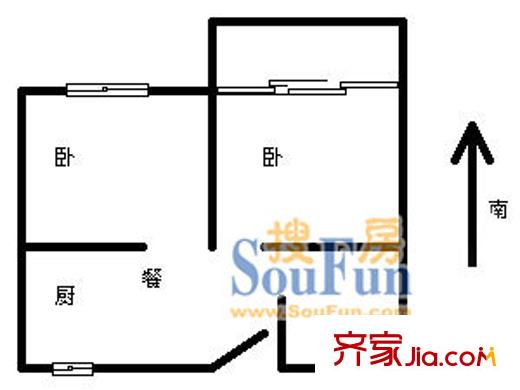 上海 德州五村 戶型圖