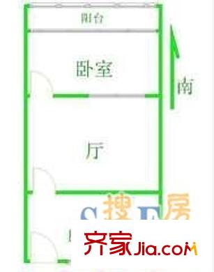 上海 德州五村 戶型圖