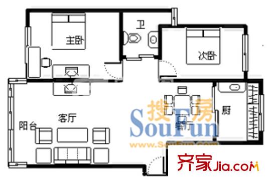 上海 弘揚(yáng)雅苑 戶型圖
