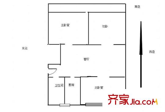 桃林一小區(qū) 0室 戶型圖
