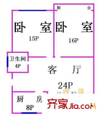 上海 春華苑 戶型圖