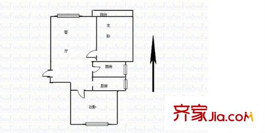 妙欄小區(qū) 0室 戶(hù)型圖