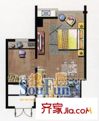 上海 虹桥天都国际 户型图