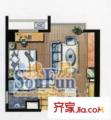 上海 虹桥天都国际 户型图